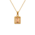 367-077 Guadalupe CZ Pendant