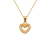 367-079 Heart CZ Pendant