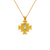 362-982Z-017 San Benito Cross Two-Sided Scapular Pendant