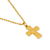 161-603 High Polished Hollow Cross Pendant