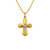 161-604C High Polished Hollow Cross Pendant