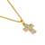 161-606C Satin Cross Pendant