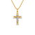 161-608C Satin Cross Pendant