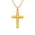 161-612 High Polished Cross Pendant
