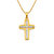 161-614 High Polished Cross Pendant