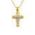 161-615C High Polished Cross Pendant