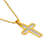 161-616 High Polished Cross Pendant