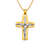 161-616C High Polished Cross Pendant