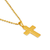 161-621 High Polished Cross Pendant