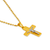 161-621C High Polished Cross Pendant