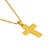 161-622 High Polished Cross Pendant