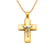 161-622C High Polished Cross Pendant