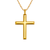 161-624 High Polished Cross Pendant