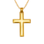 161-625 High Polished Cross Pendant