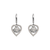 483-012W 15 Anos CZ Huggie Earrings