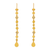 243-303 Dangling Threader CZ Earrings