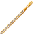 132-108Z-100BR Curb Light Pave Bracelet
