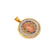 367-192-025 Round Guadalupe CZ Pendant