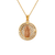 367-193-019 Round Guadalupe CZ Pendant