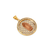 367-193-025 Round Guadalupe CZ Pendant