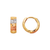 748-003D D/C Huggie Earrings