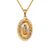 367-296-022 Oval Guadalupe CZ Pendant