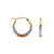 547-368T Hollow Baby Shrimp Hoop Earrings