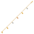 229-100-007T Charm Anklet