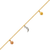 229-100-010T Charm Anklet