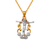 463-016 Fancy Jesus CZ Pendant