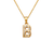 367-653-B Initial "B" Pendant