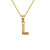 367-653-L Initial "L" Pendant