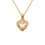 367-655-Z Heart Initial "Z" Pendant