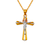463-021 Fancy Jesus Cross CZ Pendant