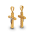 167-405-033 High Polished Cross Pendant