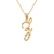 562-502-Z Initial "Z" Cursive Letter Pendant
