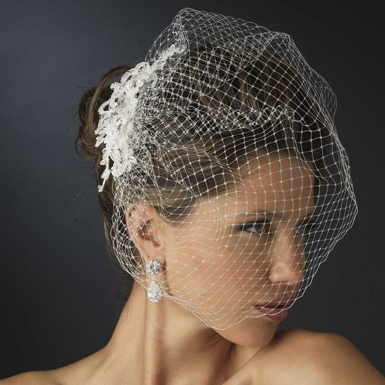 Rhinestone Pearl Hair Comb Bridal Hair Comb Wedding -   Bridal  birdcage veils, Bridal hair veil, Birdcage veil wedding