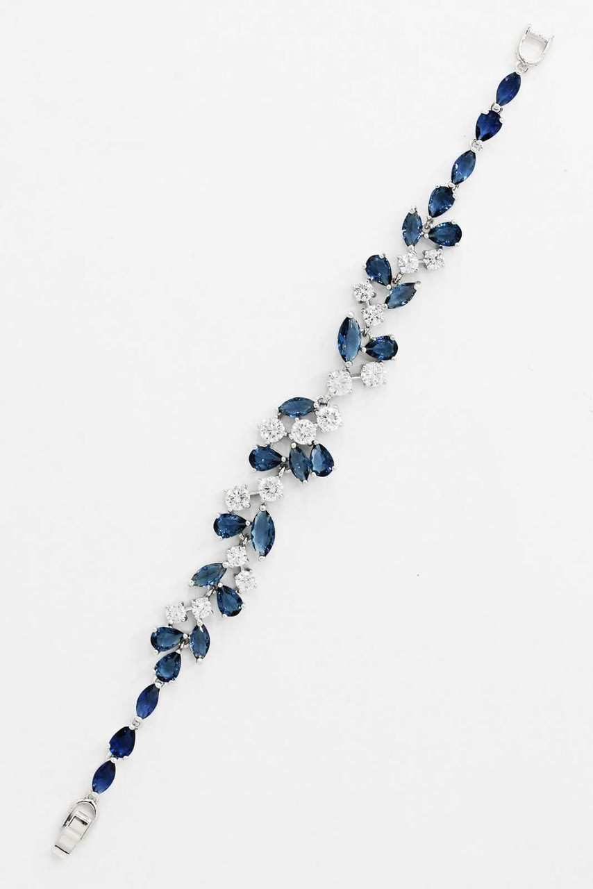 navy blue punched cord bracelet le 1,7g - – le gramme