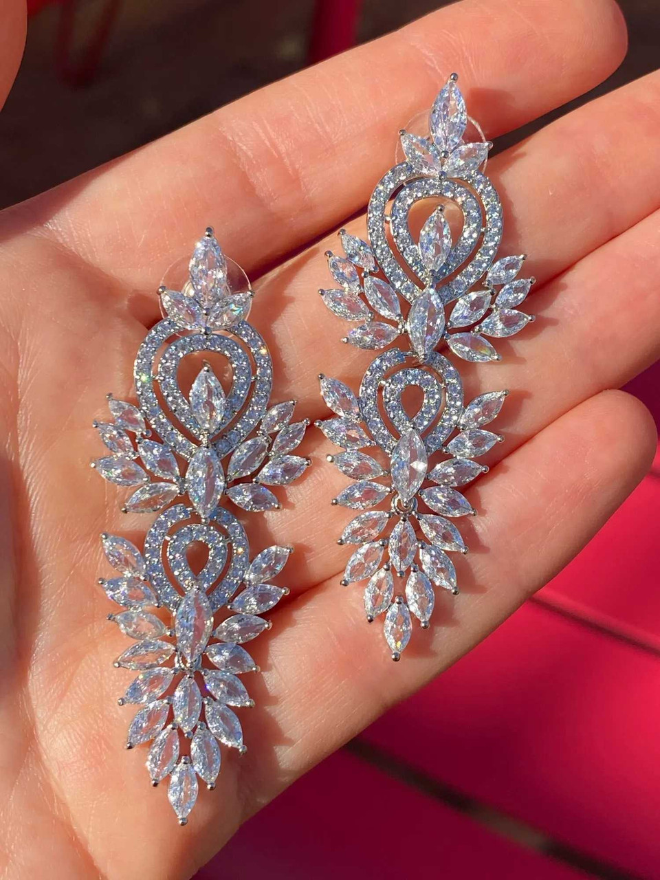 Fashion CZ Earring Jewelry for Wemen, Fashion Accessories. Prom Earring  Jewelry for Wemen - China Wedding Earring Jewelry and Bridal Earring  Jewelry price | Made-in-China.com