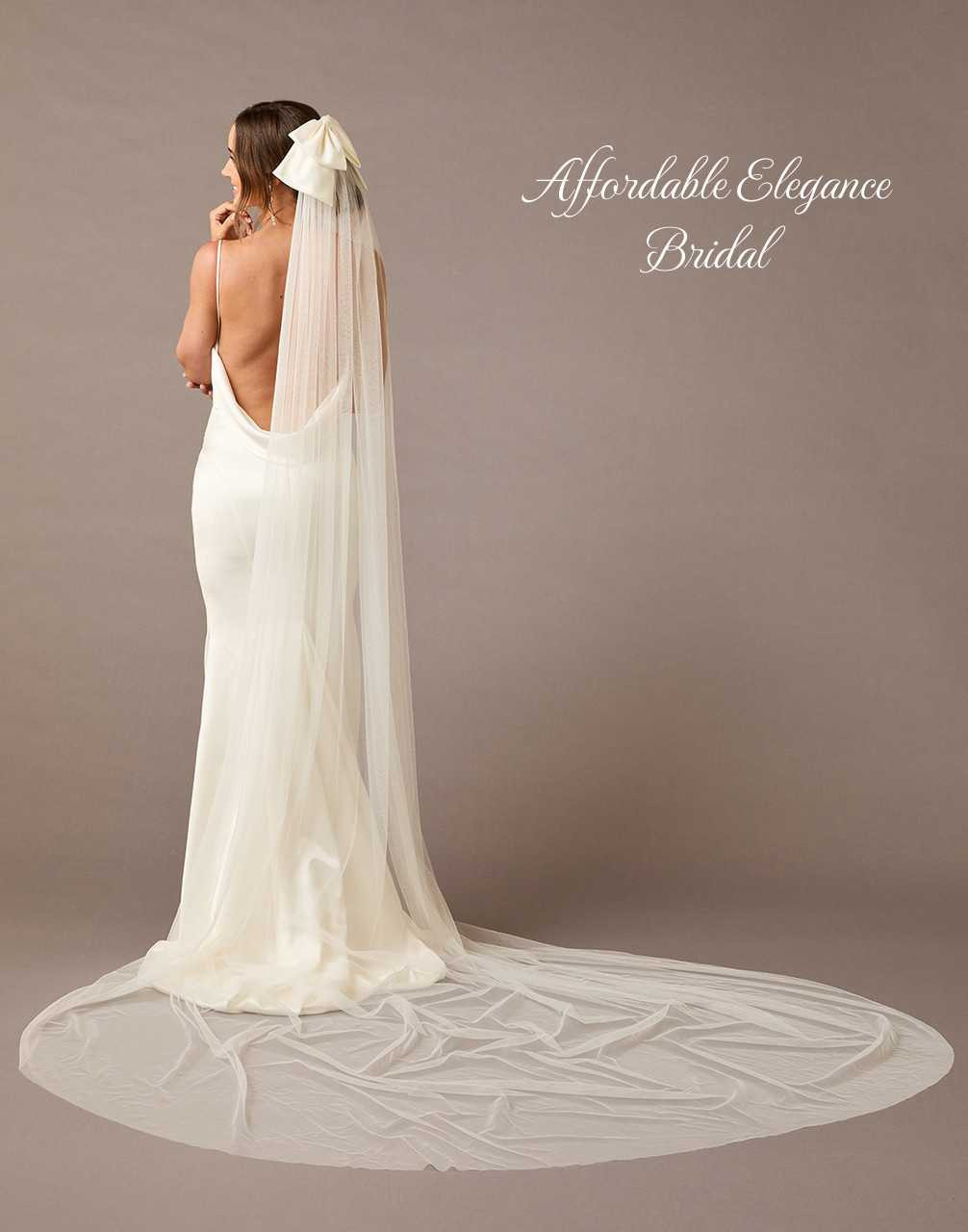 veil for satin wedding dress A Guide to Wedding Veil Lengths and Styles