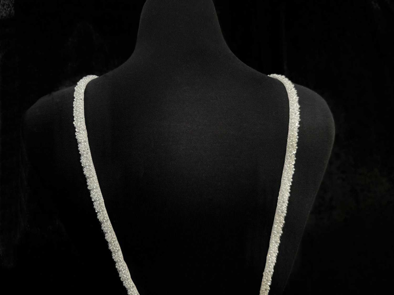 beaded shift dress forever 21 Beaded Crystal and Pearl Gown with Open Back