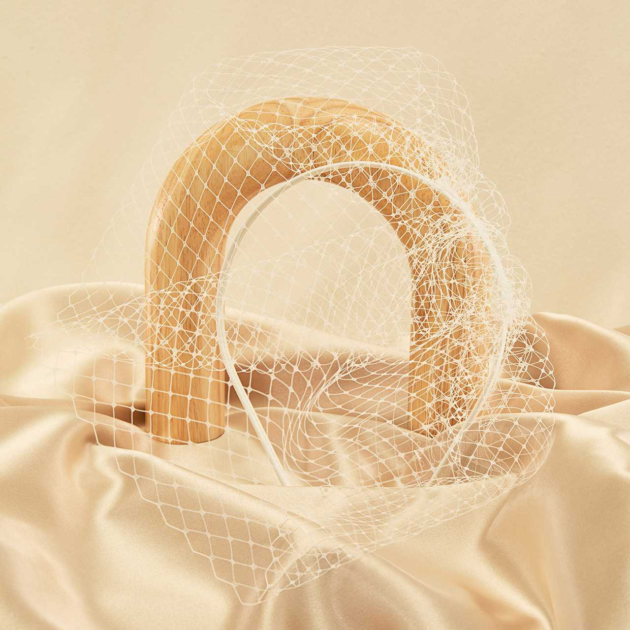 EnVogue bridal elastic hairband ENVOGUE Bridal Accessories HeadbandHB2302 - Gold and Pearl  main image 3