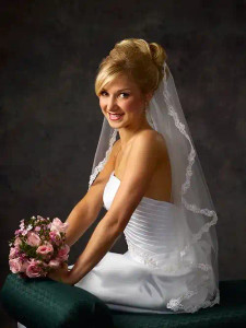 Fingertip or Cathedral Custom Wedding Veil with Beaded Lace Fingertip or Cathedral Custom Wedding Veil with Beaded Lace