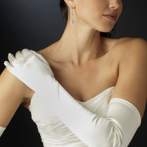 Opera Length Bridal and Formal Gloves 