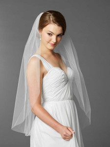 Cut Edge Fingertip Length Wedding Veil 4433V-36 Cut Edge Fingertip Length Wedding Veil 4433V-36