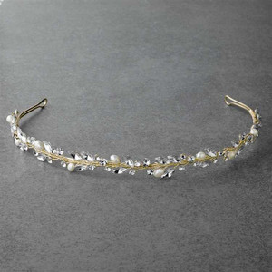 Twigs & Honey Sparkly Bridal Headband - Regal Crystal Bridal Headband - Style #2174