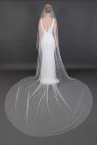 Soft Italian Tulle Royal Cathedral Drop Veil Wedding Veil Soft Italian Tulle Royal Cathedral Drop Veil Wedding Veil