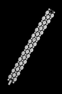 Glamorous CZ Wedding and Formal Bracelet in Silver Plating Glamorous CZ Wedding and Formal Bracelet in Silver Plating