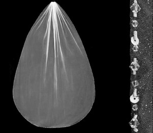 Glitter Tulle Cathedral Wedding Veil with Crystal Edge Glitter Tulle Cathedral Wedding Veil with Crystal Edge