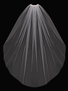 Ivory Fingertip Cut Edge Wedding Veil enVogue V03SF Ivory Fingertip Cut Edge Wedding Veil enVogue V03SF